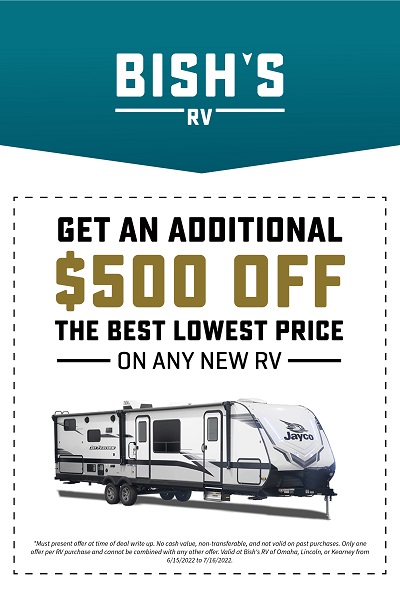 $500 Off Lowest Price RV